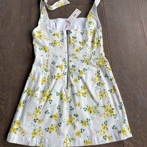 Brand New Alice & Olivia Maryann Tie Shoulder Dress. Size 14.